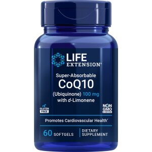 Eco Supplements - CoQ10 (Ubiquinone) with d-Limonene