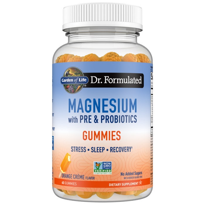 Garden of Life - Dr. Formulated Magnesium med Præ- og Probiotika Gummies, Orange Creme - 60 gummies