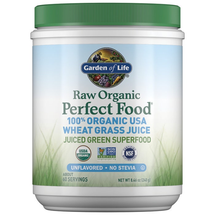 Eco Supplements - Raw Organic Perfect Food Wheat Grass Juice Powder