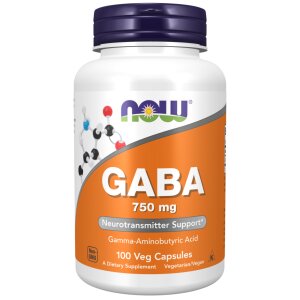 GABA 750 mg Veg Capsules