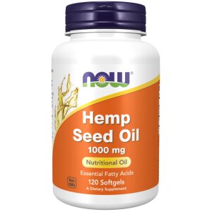Hemp Seed Oil 1000 mg Softgels