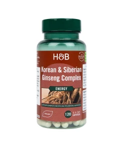 Holland & BarrettGinseng Complex 120 Tablets(120)EnergyBrain Health