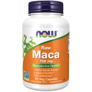 Maca 750 mg Raw Veg Capsules