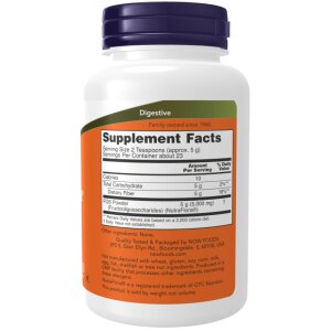 NOW Foods - NutraFlora FOS, Rent Pulver - 113g