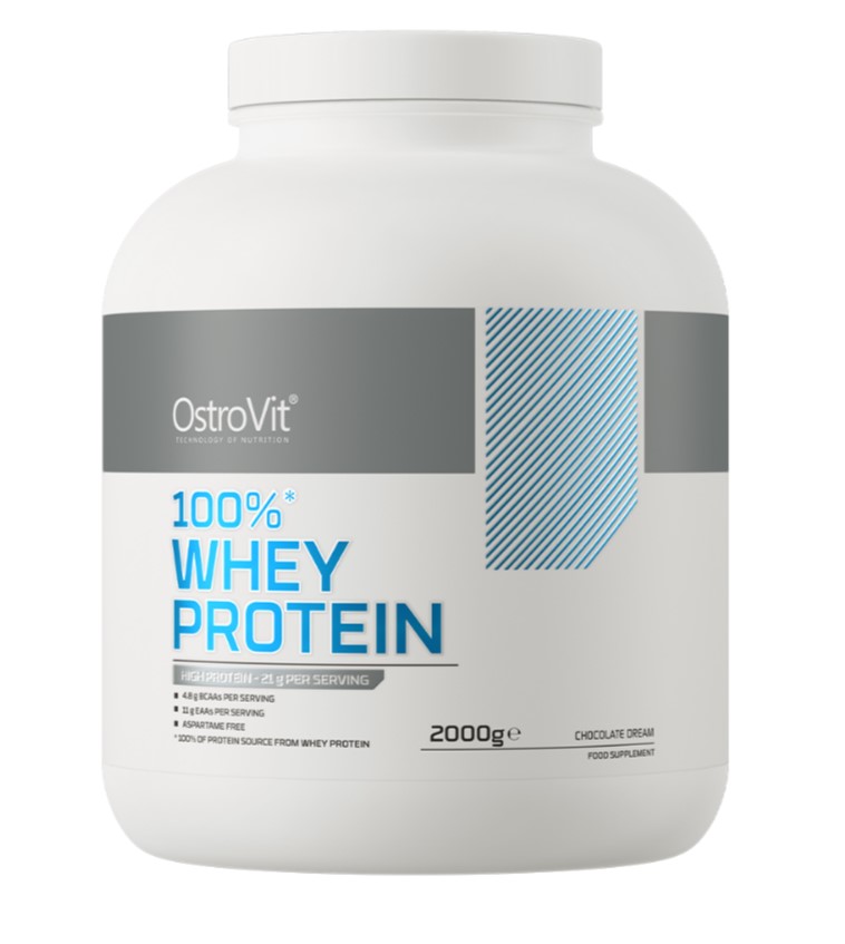 OstroVit - 100% Whey Protein, Chocolate Dream - 2000g billede