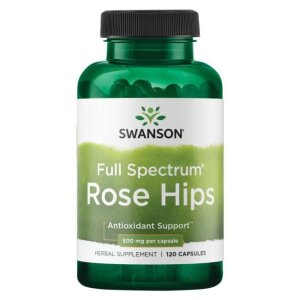 SWANSON Dzika Ró¿a 500mg 120 kaps