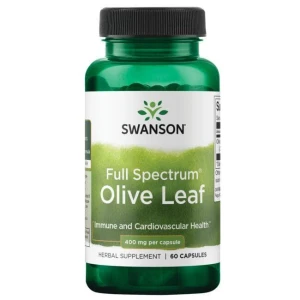 SWANSON FS Olive Leaf 400mg 60kaps