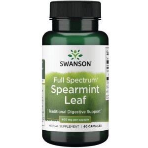 SWANSON FS Spearmint leaf 400mg 60caps