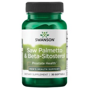 SWANSON Saw Palmetto + Beta-Sitosterol 30vcaps