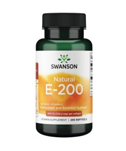 SWANSON Witamina E Naturalna 200IU 250kaps