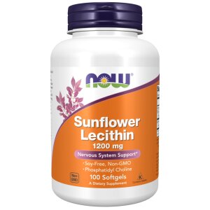 Sunflower Lecithin 1200 mg Softgels