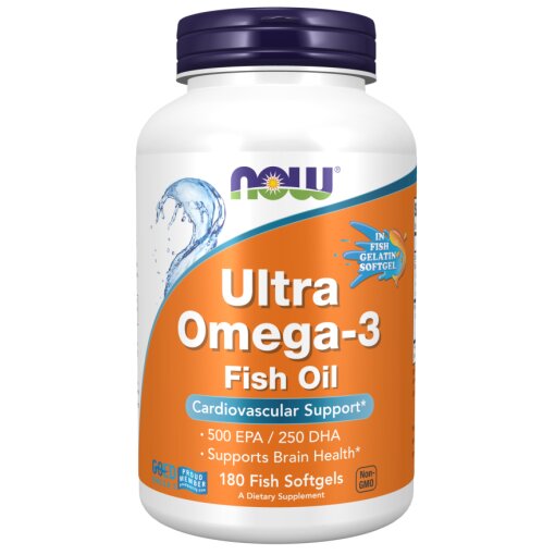 Ultra Omega-3 (Fish Gelatin) Fish Softgels