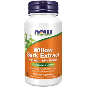 Willow Bark Extract 400 mg Veg Capsules