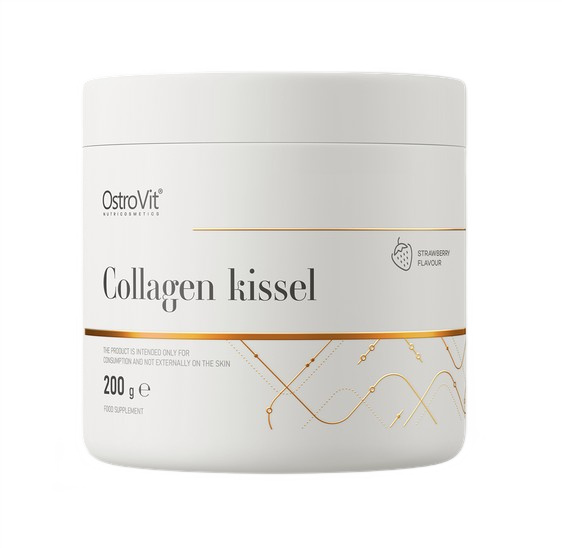 OstroVit - Collagen Kissel, Strawberry - 200g