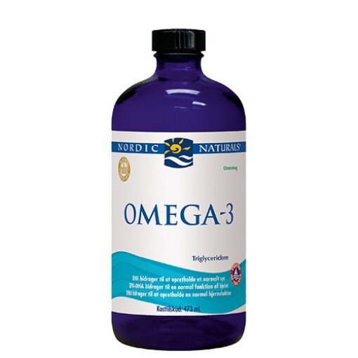 (Danish Label) Omega-3 Fiskeolie