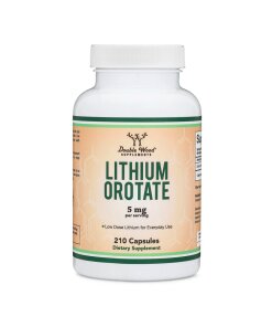 Double Wood - Litiumorotat 5mg - 210 veganske kapsler