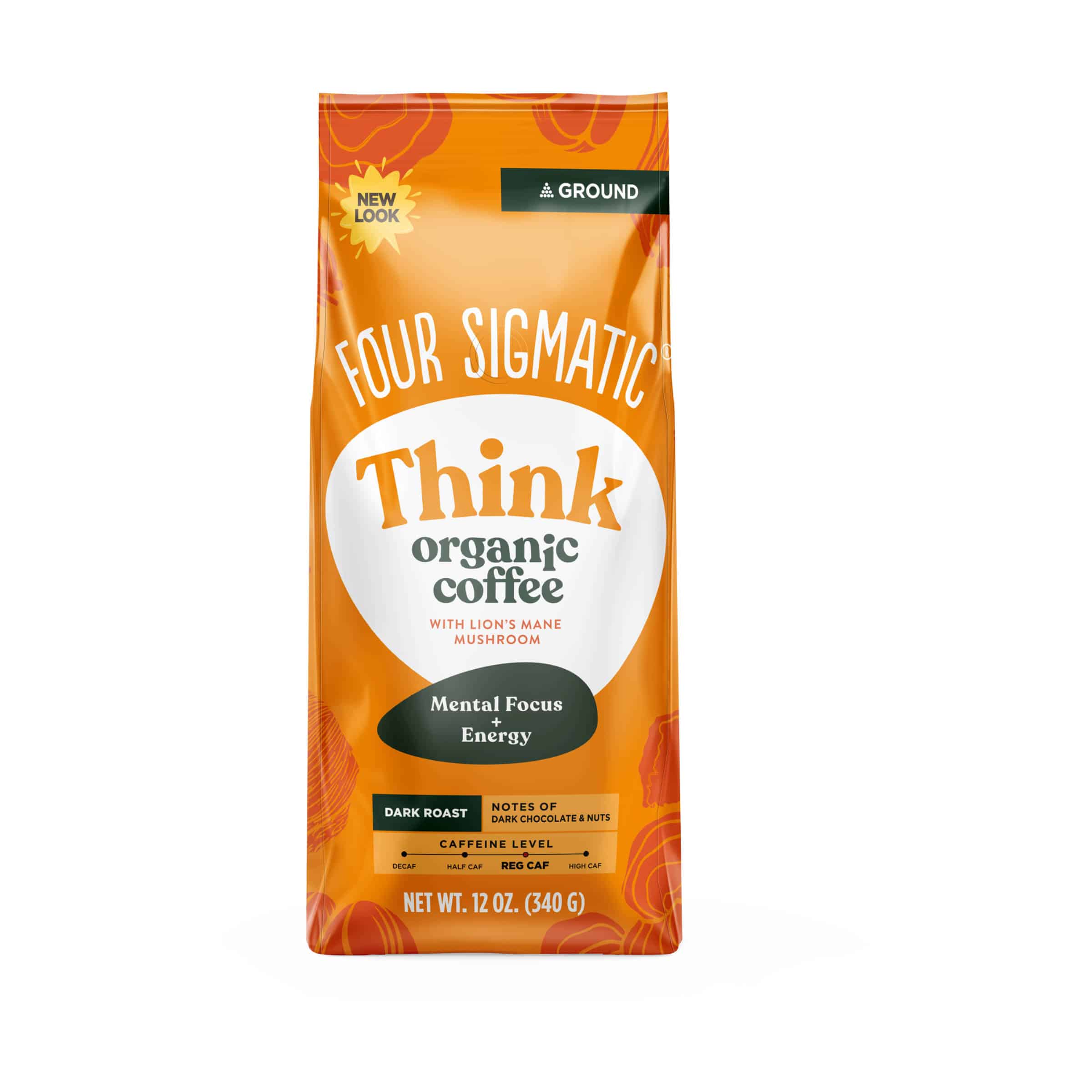 Four Sigmatic - Think Malet Økologisk Svampekaffe 340g
