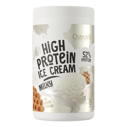 OstroVit - High Protein Ice Cream, Milky - 400g