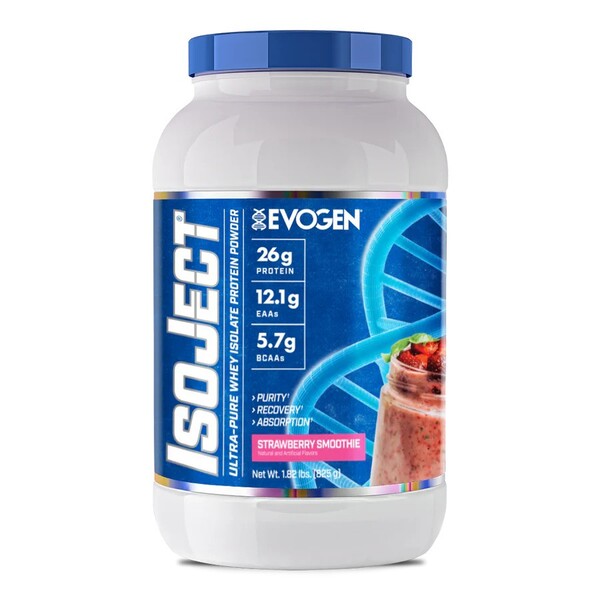 Evogen - IsoJect, Strawberry Smoothie - 825g