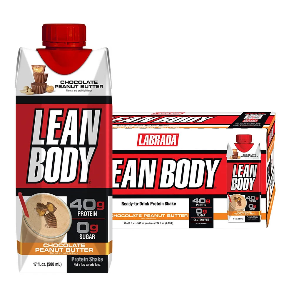 Labrada - Lean Body Ready-to-Drink Protein Shake (12 x 500 ml