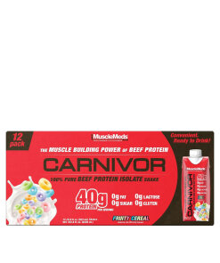 MuscleMeds - Carnivor RTD Beef Protein Shake (12 pack