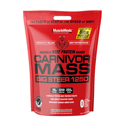 MuscleMeds - Carnivor™ Mass Big Steer (20 Serving