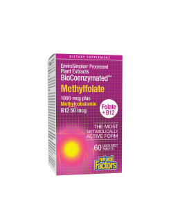Natural Factors BioCoenzymated™ Methylfolate (60 Tablets)