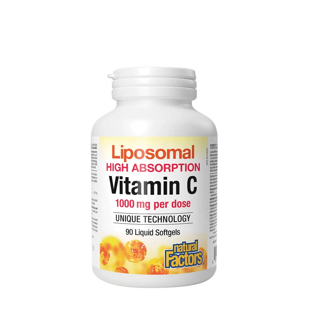 Natural Factors Liposomal Vitamin C (90 Softgels)