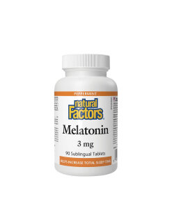 Natural Factors Melatonin 3 mg (90 Tablets
