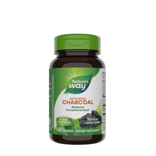 Nature's Way - Activated Charcoal (100 Capsules)