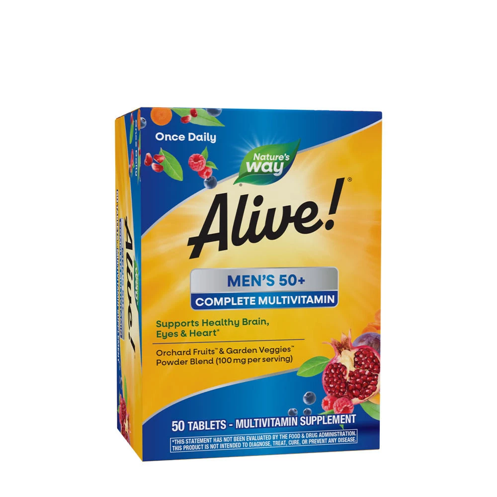 Nature's Way - Alive!® Men's 50+ Complete Multivitamin (50 Tablets)
