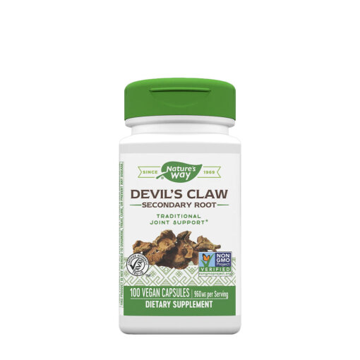 Nature's Way - Devil’s Claw Secondary Root  (100 Capsules)