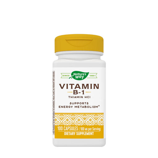 Nature's Way - Vitamin B1 (100 Capsules)
