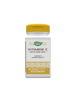 Nature's Way - Vitamin C with Rose Hips (100 Capsules)