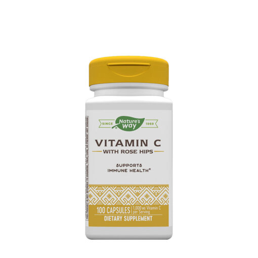 Nature's Way - Vitamin C with Rose Hips (100 Capsules)