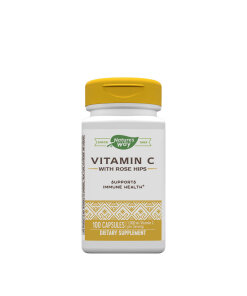 Nature's Way - Vitamin C with Rose Hips (100 Capsules)