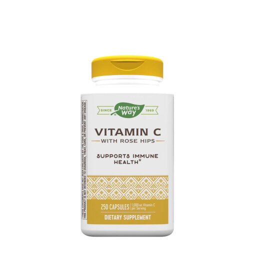 Nature's Way - Vitamin C with Rose Hips (250 Capsules)