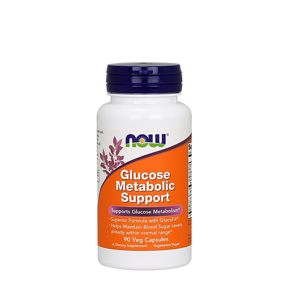 NOW Foods – Glucose Metabolic Support 90 Veg Kapsler