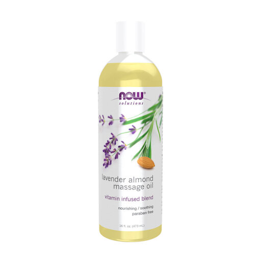 Now Foods - Lavender Almond Massage Oil (473 ml)