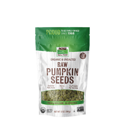 Now Foods - Organic Pumpkin Seeds (340 g)