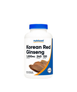 Nutricost - Korean Red Ginseng  (240 Capsules)