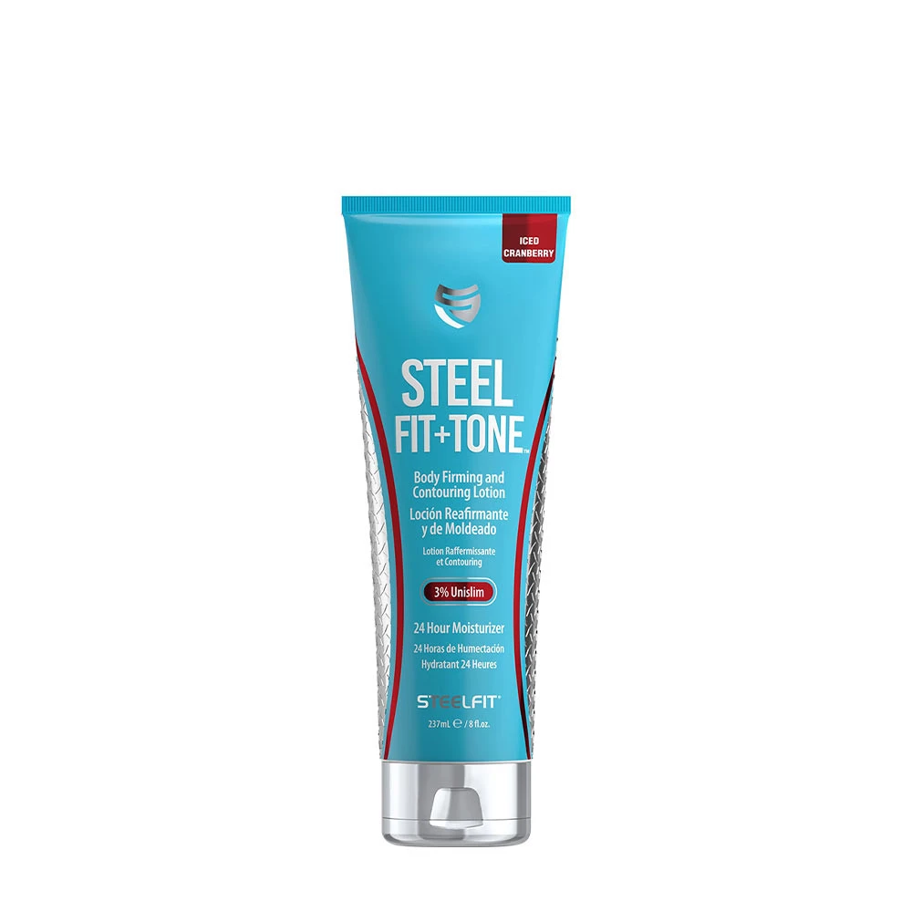 Steelfit Tone Body Firming and Contouring Lotion, Iced Cranberry 237 ml