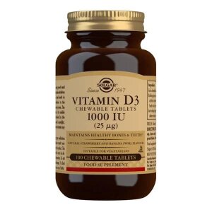 Vitamin D3-tyggetabletter