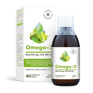 AURA HERBALS Omega-3 -370 DHA / 700 EPA (200 ml / 6