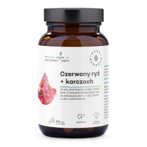 AURA HERBALS Red rice + Artichoke (60 caps)