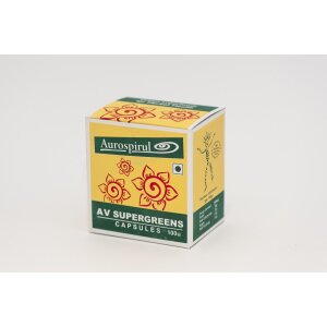 AUROSPIRUL AV Supergreens (100 caps)
