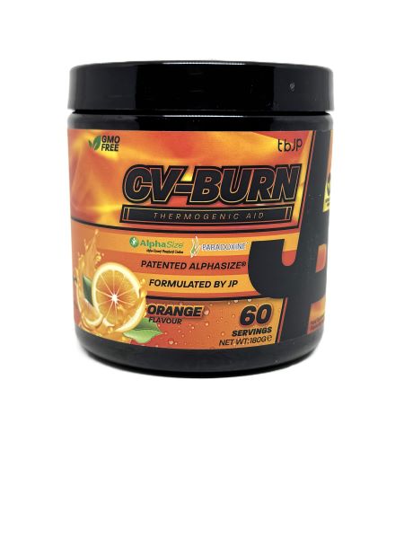 Trained by JP - CV-Burn, Orange - 180g