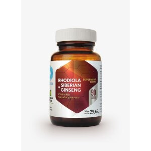 HEPATICA Rhodiola & Siberian Ginseng (90 caps)