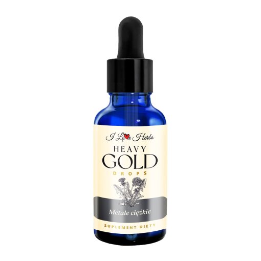 I LOVE HERRBS - HEAVY Gold Drops METALE CIĘŻKIE (50 ml)