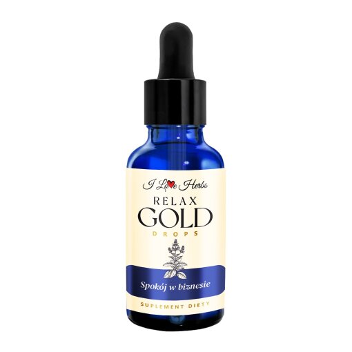 I LOVE HERRBS - RELAX Gold Drops SPOKÓJ W BIZNESIE (50 ml)